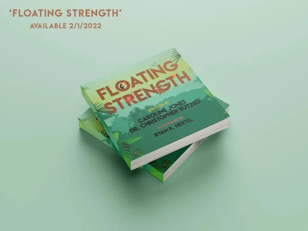 Floating Strength book mockup