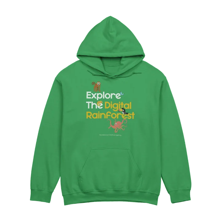 Digital Rainforest Hoodie
