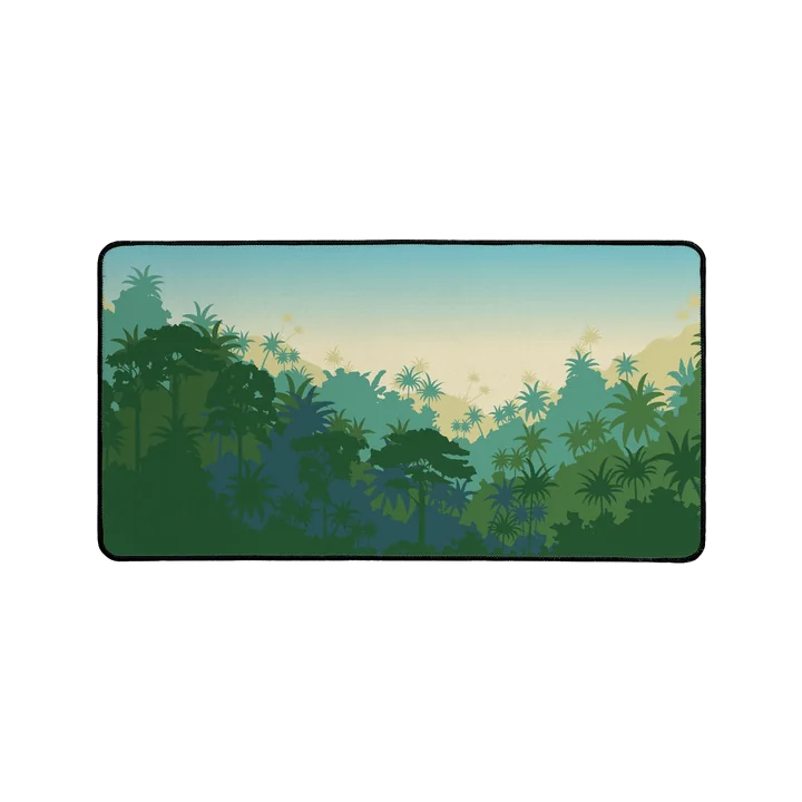 Jungle Sunrise Desk Mat