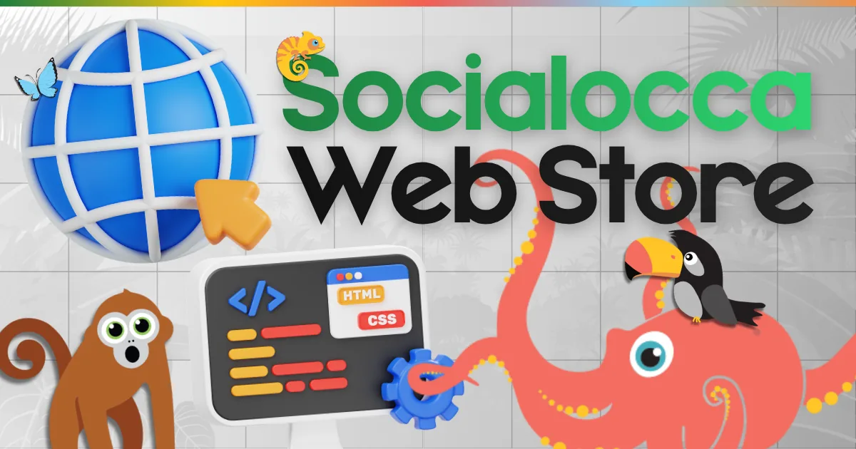 Socialocca Web Store